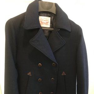 *NEW* LEVI STRAUSS ORIGINALS - WOOL PEA COAT